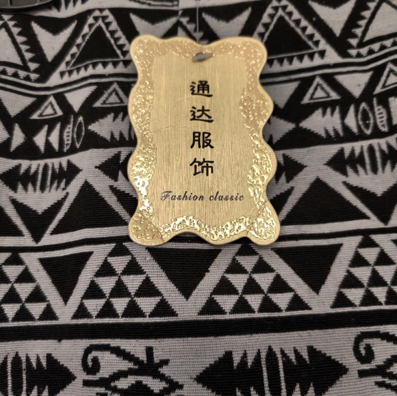 🆕 Fashion Triangle Geometric Egyptian Hieroglyphics Eye of Horus Mini Skirt_S - Picture 9 of 11